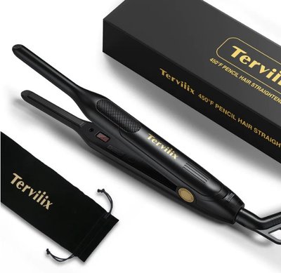 TerviIix 3/10 Маленька прасочка-олівець для короткого волосся, Чорний AMZ004 фото
