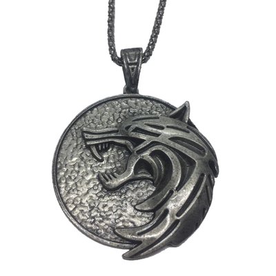 Кулон медальйон Відьмака Вовк The Witcher Wolf TWW01 фото