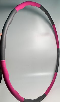 Обруч для фітнесу Hula Hoop Fitness Ulocool 8 сегментів 90 см AMZ195 фото