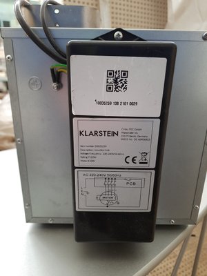 Охолодження для індукційної плити Klarstein 1745671639 фото
