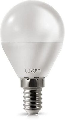 Светодиодная лампа Luxen E14, 5,5 Вт, 45x80 мм Белый AMZ083 фото