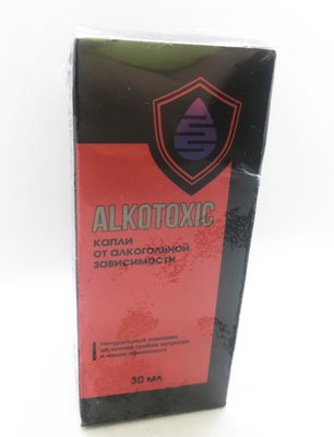 Alkotoxic (АлкоТоксик) краплі від алкогольної залежності 30 мл 1547140464 фото