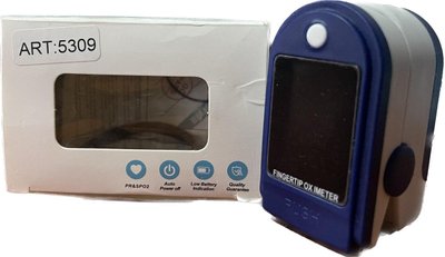 Пульсоксиметр Fingertip Pulse Oximeter 5309 Синий 5309 фото