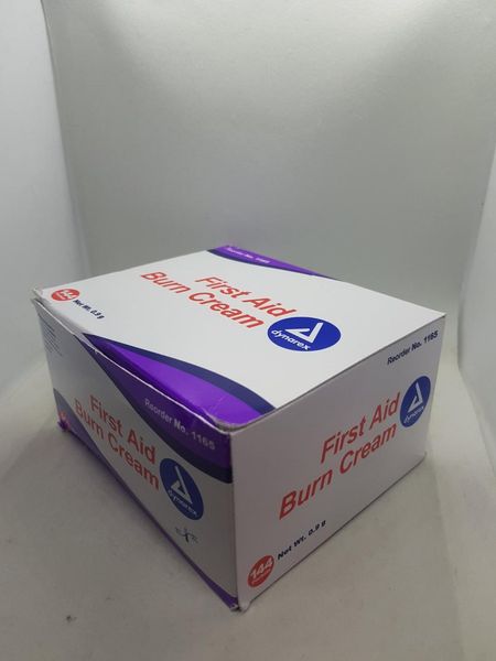 Американский крем против ожогов Dynarex First Aid Burn Cream Packet 0.9 g 144шт. 1675774588 фото