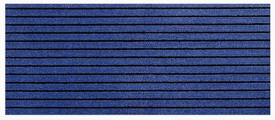 Набір з 2 кухонних килимків 44x75/44x100 см Синій AMZ241 фото