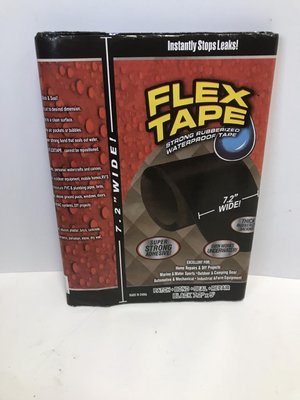 Водонепроницаемая клейкая лента изолента Flex Tape, ширина 18 см 1387616722 фото