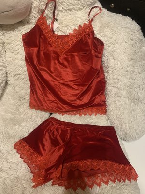 Спальный комплект женский халат майка шорты мраморный бархат, теплая пижама, Красный, Размер ХЛ 1675834384 фото